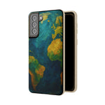 Biodegradable Phone Case — Earth Illustration Eco-Friendly Case  Shamo's