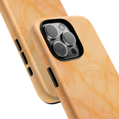 Golden Hour Marble iPhone Case with MagSafe