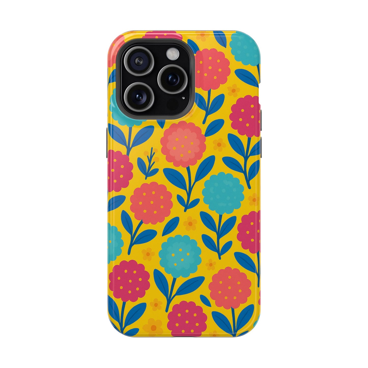 Vibrant Floral MagSafe Phone Case
