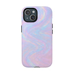 Luxury Series Iridescent Swirl iPhone Case with MagSafe - Shamo's