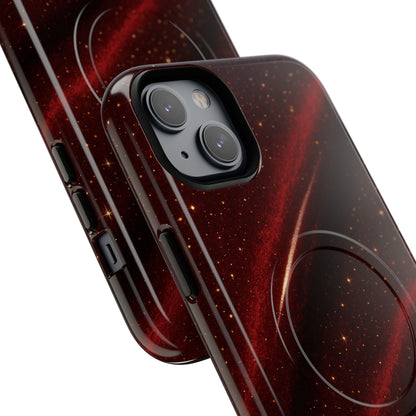 Red Nebula iPhone Case with MagSafe