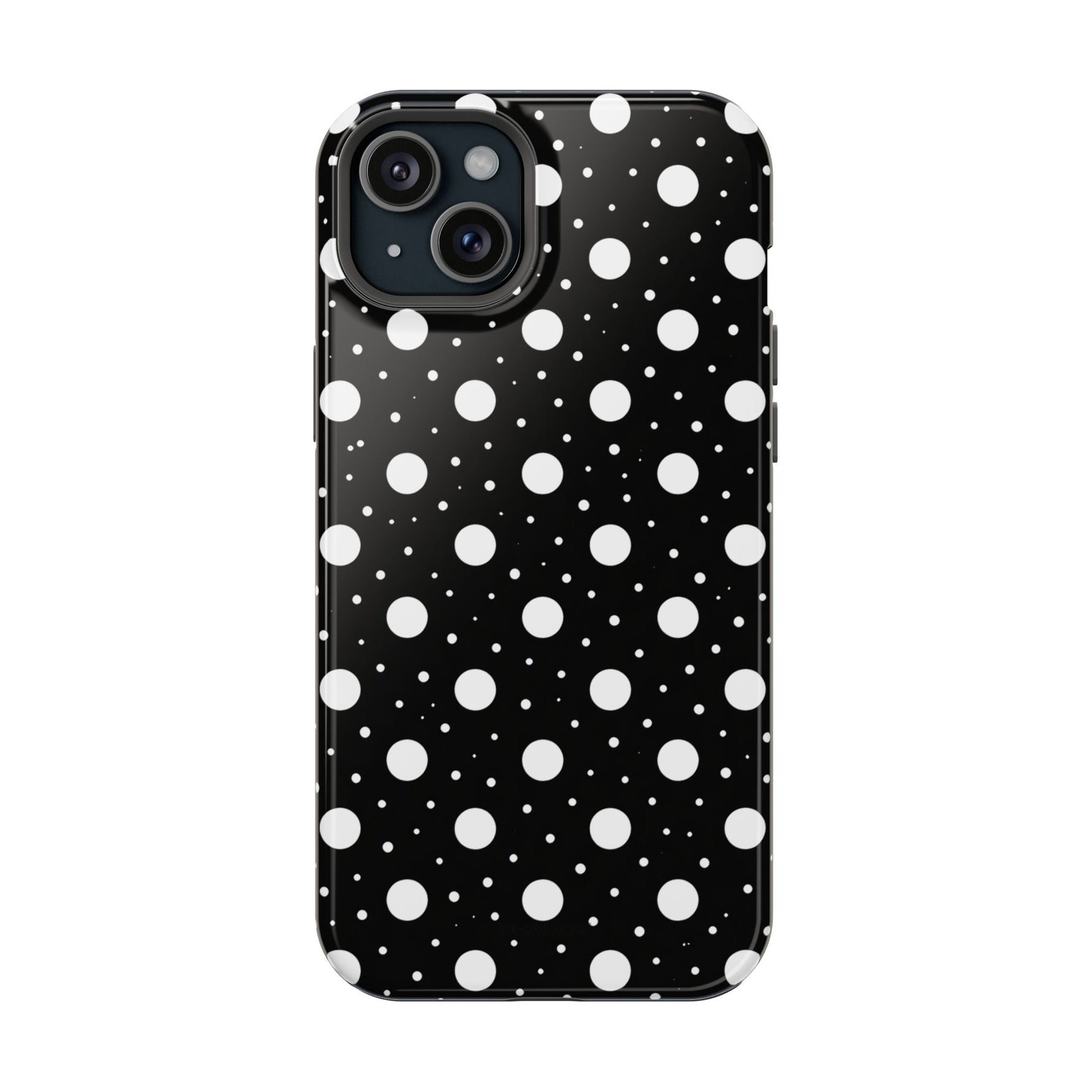 Polka Dot Impact-Resistant iPhone Case | MagSafe