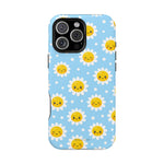 Sunny Daisy MagSafe Compatible Magnetic Phone Case — Impact-Resistant Cover