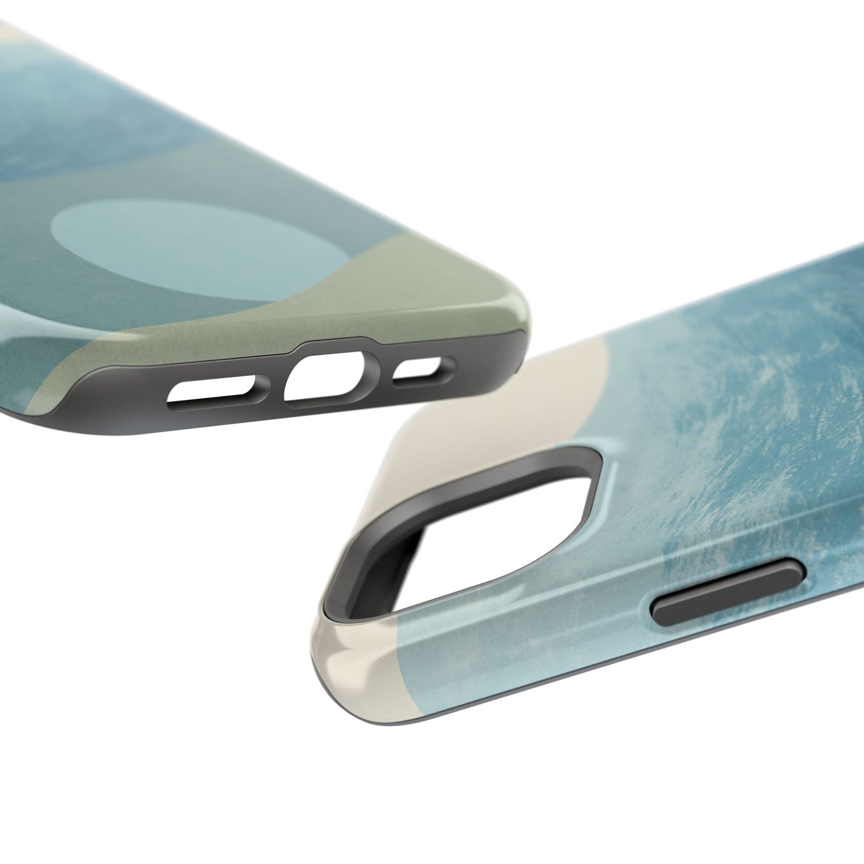 “Calm Over Chaos” Abstract Ocean Wave iPhone Case | MagSafe Compatible  Shamo's