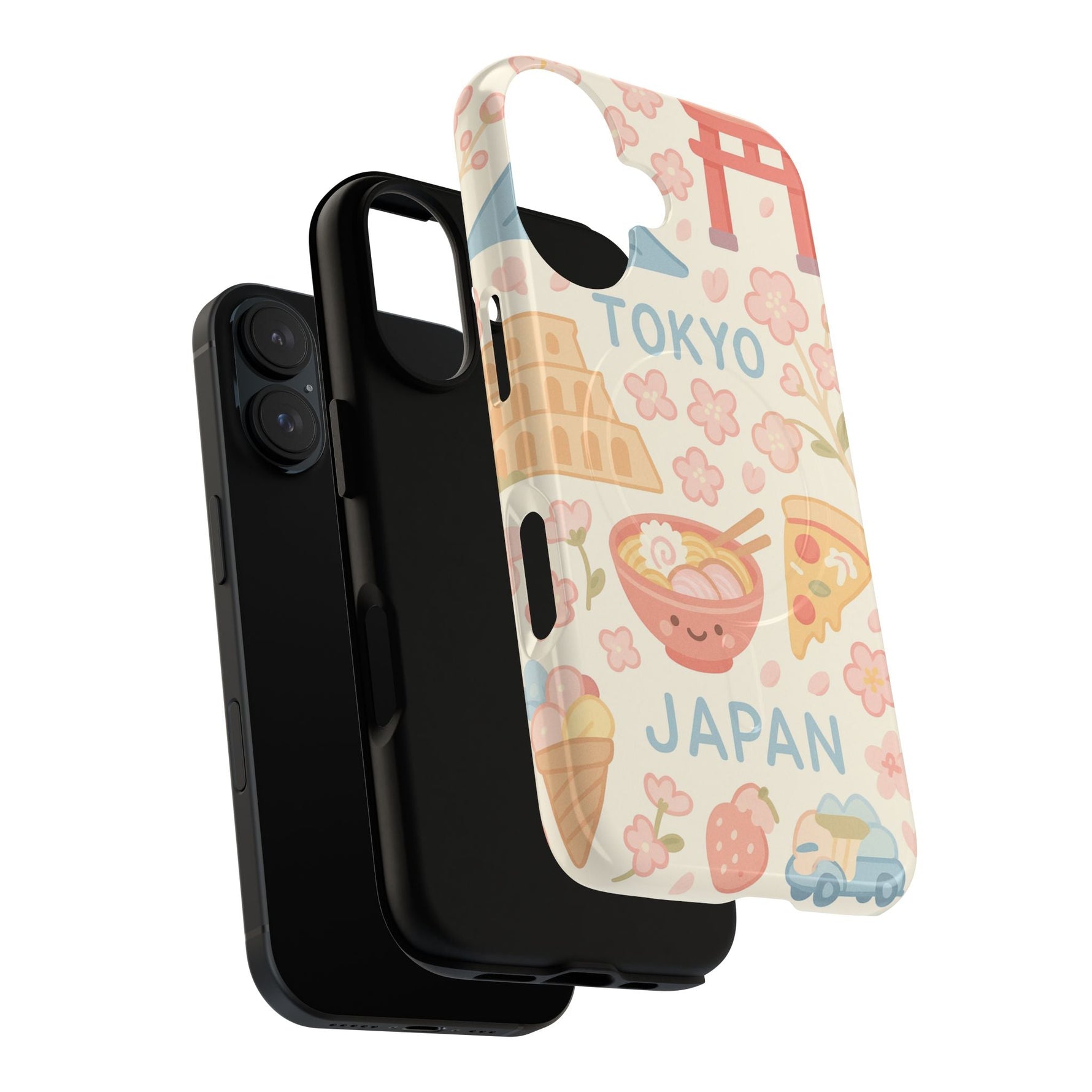 Tokyo Travel iPhone Case - Cute Japan Design | MagSafe  Shamo's