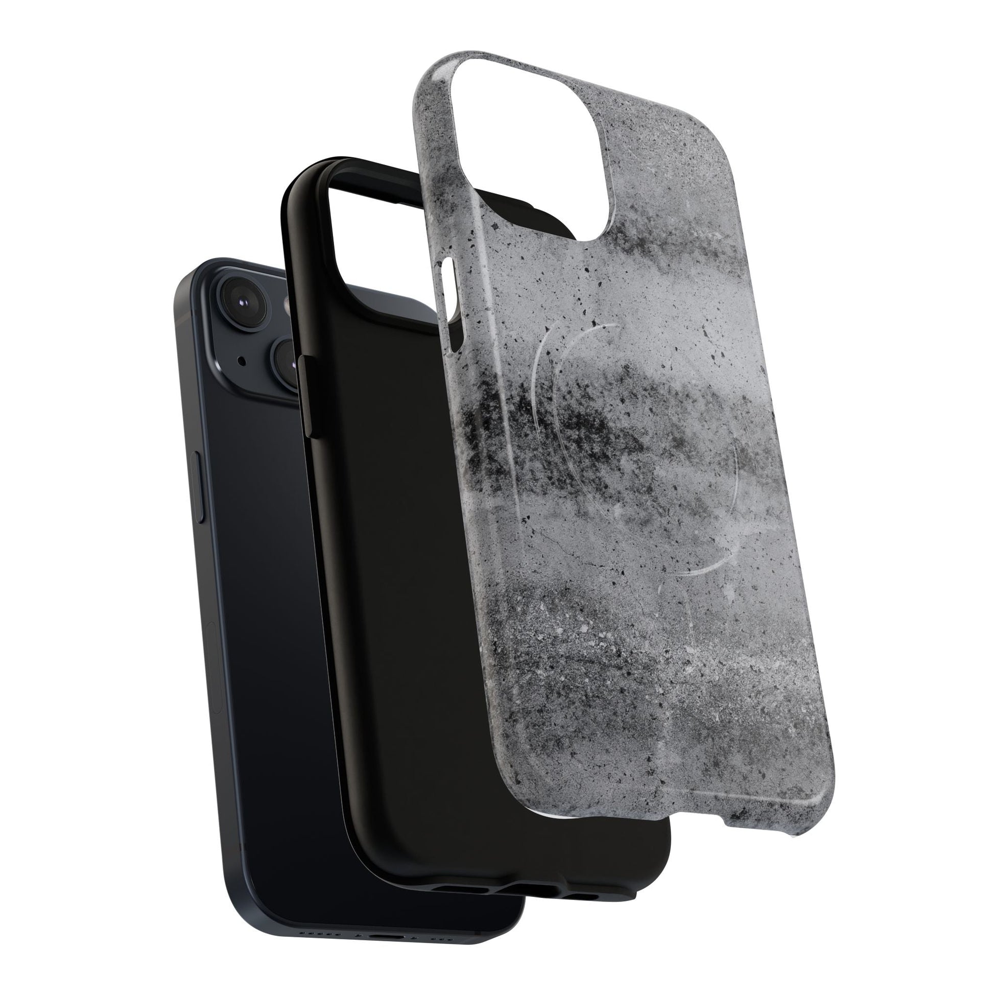 Magnetic iPhone Case - Concrete Pattern with Magsafe Compatibility  Shamo's