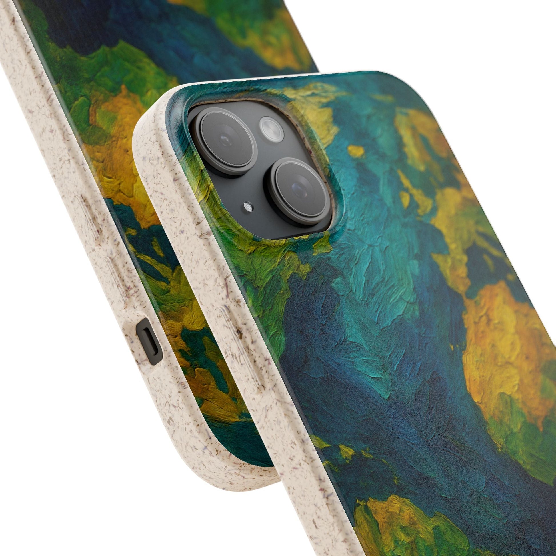 Biodegradable Phone Case — Earth Illustration Eco-Friendly Case  Shamo's