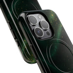 Luxury Series Emerald Galaxy iPhone Case with MagSafe - Shamo's
