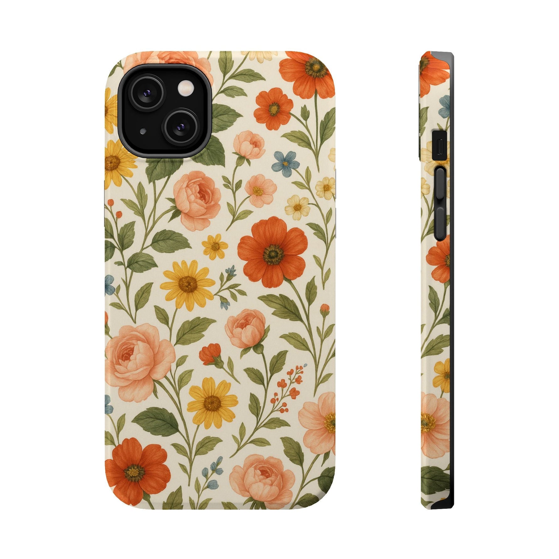 Floral Vintage Garden iPhone Case — with MagSafe  Shamo's iPhone 14 Plus / Glossy