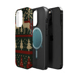 Holiday Reindeer Knit iPhone Case | compatible with MagSafe  Shamo's