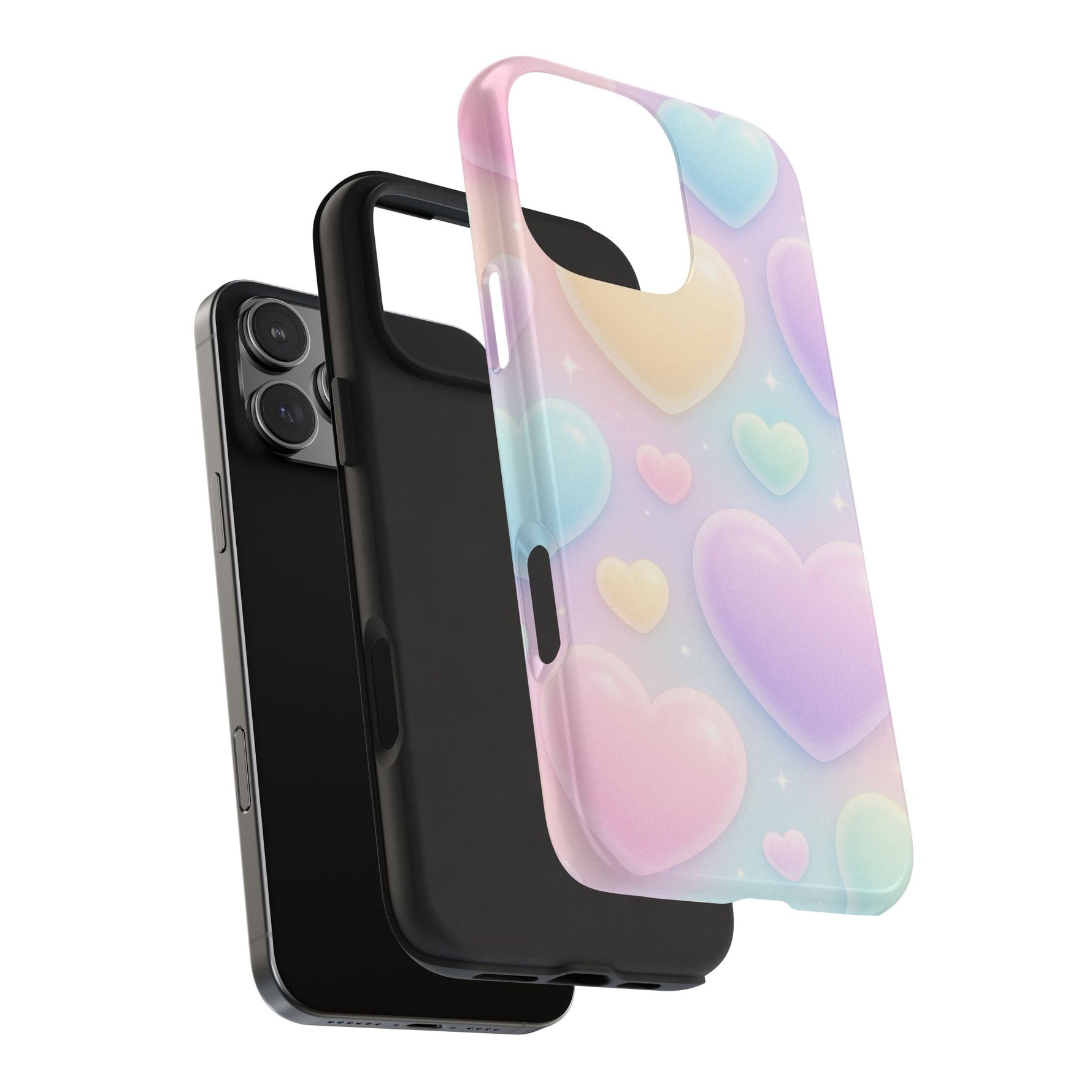 Cute Rainbow Hearts Phone Case  Shamo's