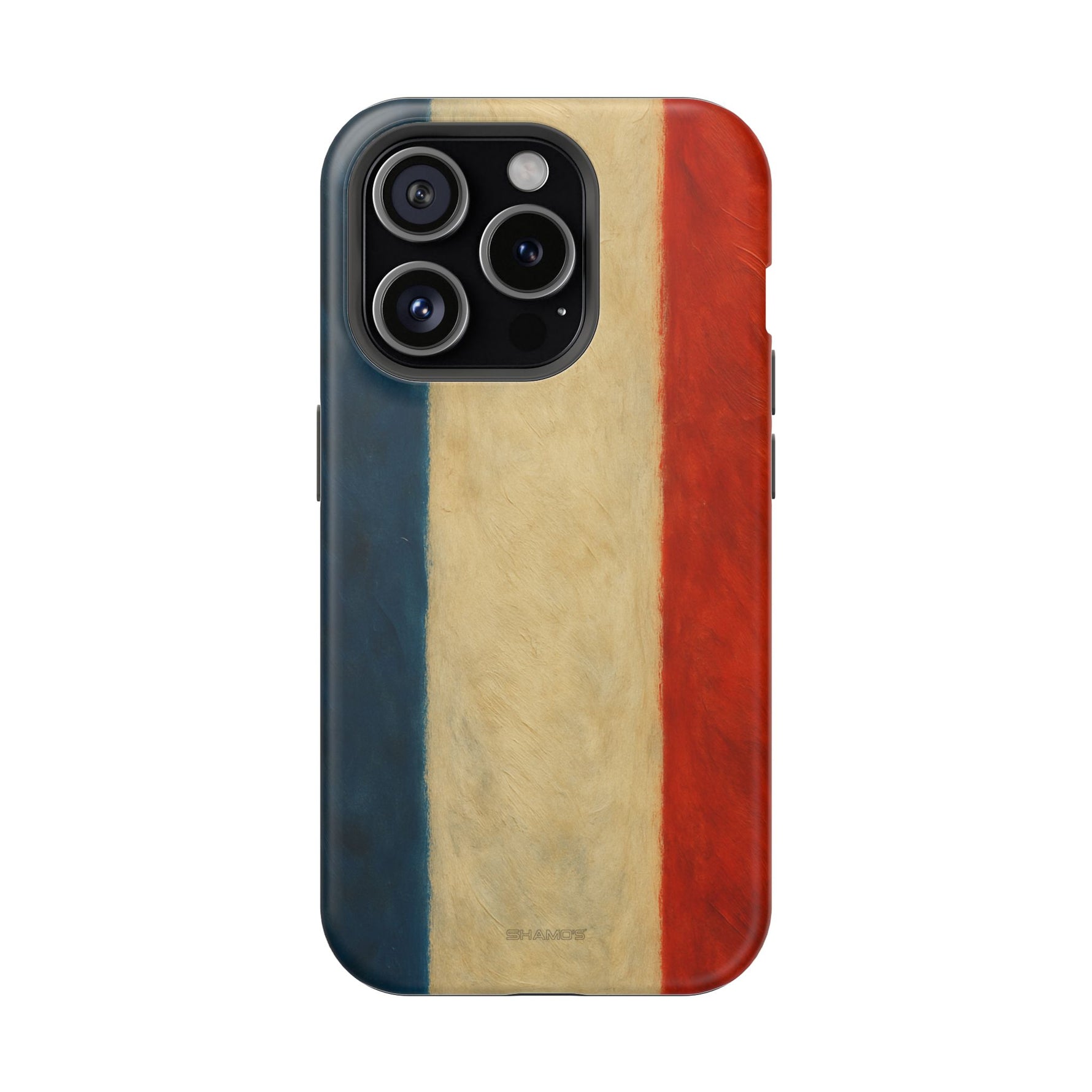 France Flag Tough Impact MagSafe iPhone Case