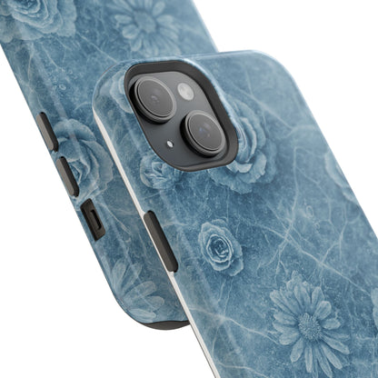 Frozen Flower Impact-Resistant iPhone Case — MagSafe Compatible  Shamo's