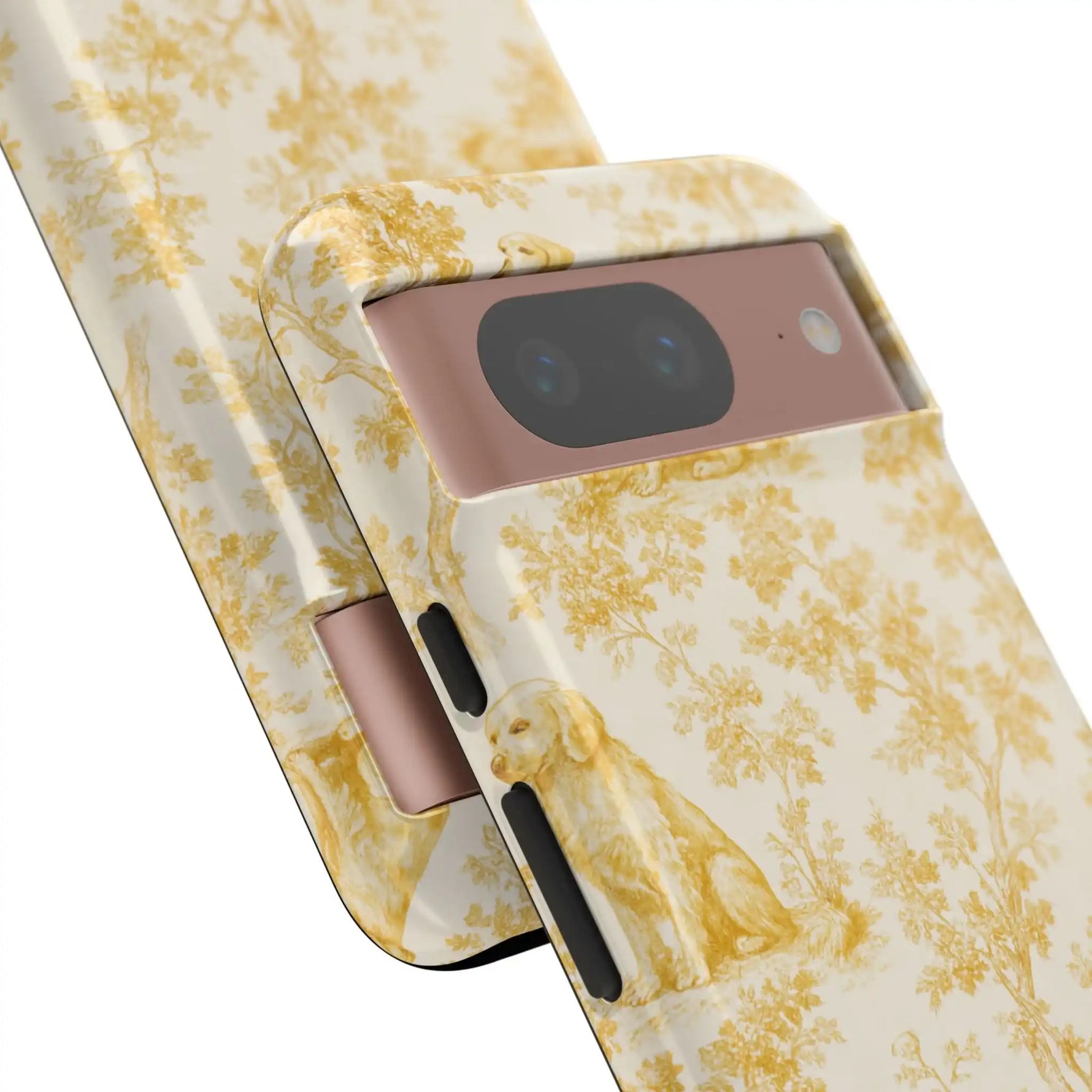 Golden Retriever Pattern Phone Case — Impact Resistant Tough Cases