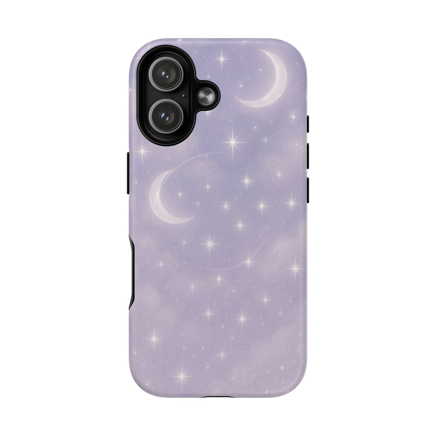 Celestial Lavender iPhone Case — Moon & Stars MagSafe Compatible - Shamo's