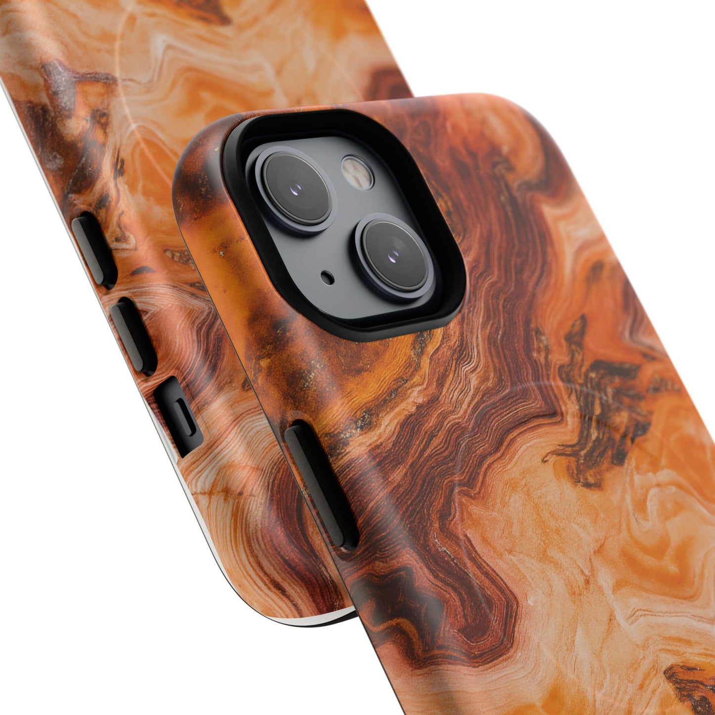 Amber Agate Marble iPhone Case — compatible with MagSafe