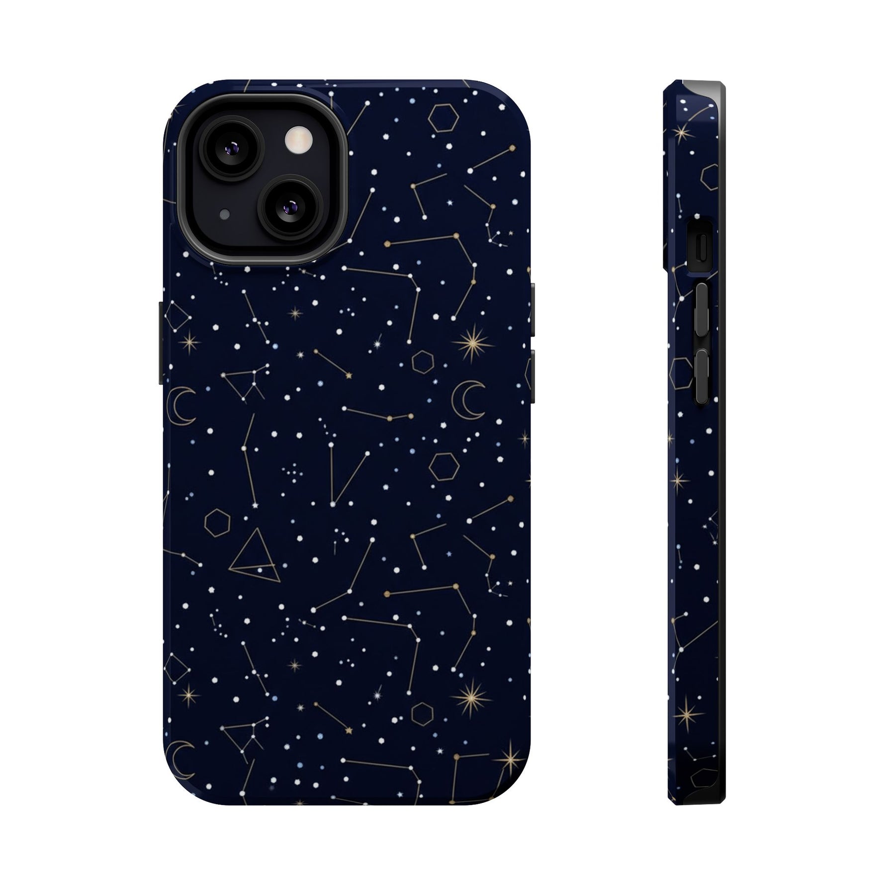 Constellation Night Magnetic Impact-Resistant Phone Case with MagSafe - iPhone 13 / Glossy - Shamo's