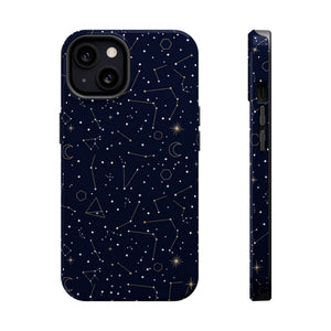 Constellation Night Magnetic Impact-Resistant Phone Case with MagSafe - iPhone 13 / Glossy - Shamo's
