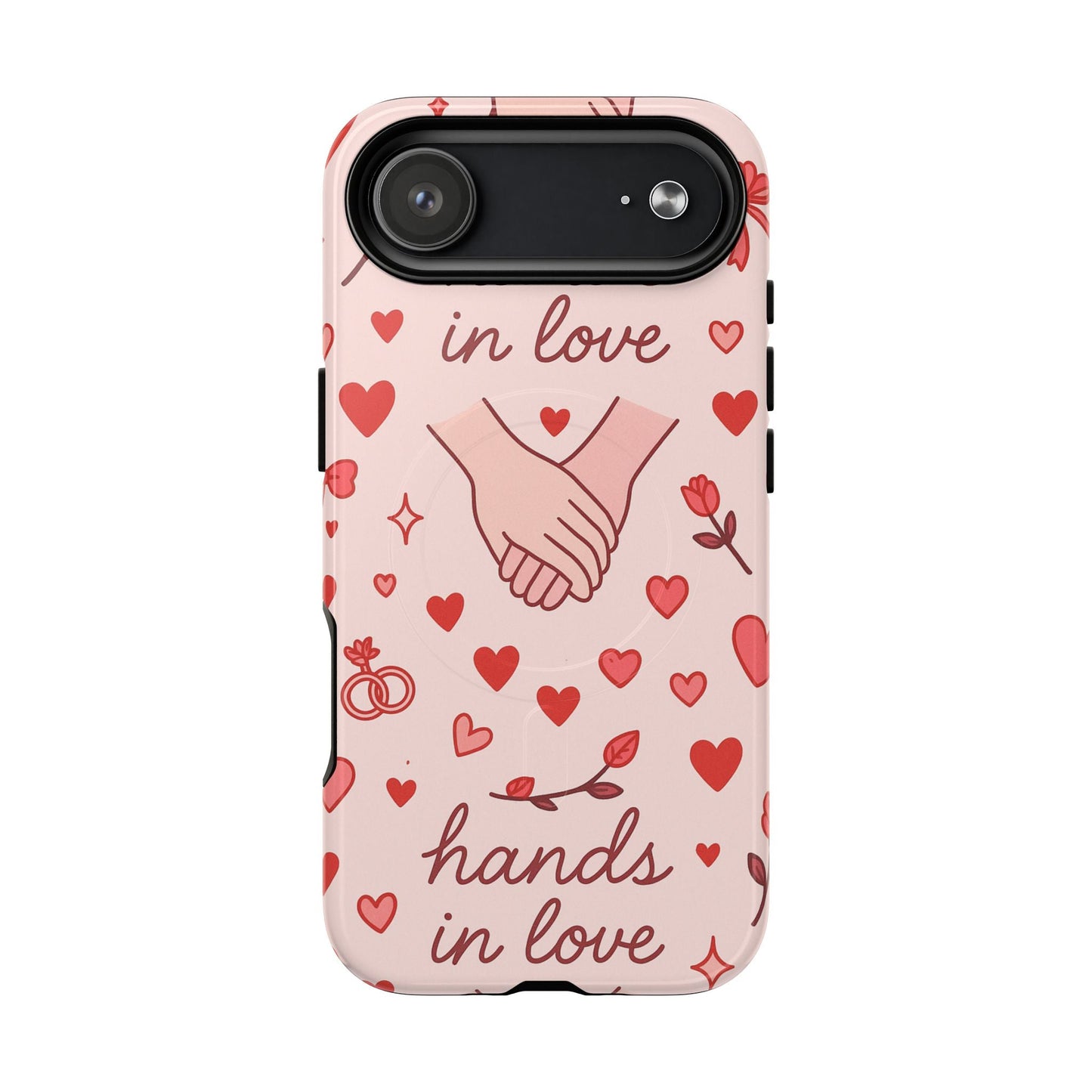 Hands in Love iPhone Case - Compatible with MagSafe  Shamo's iPhone 17 Air / Glossy