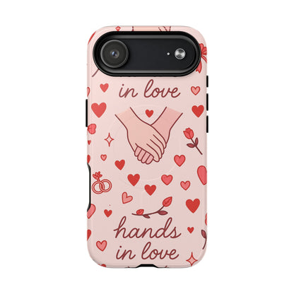 Hands in Love iPhone Case - Compatible with MagSafe  Shamo's iPhone 17 Air / Glossy