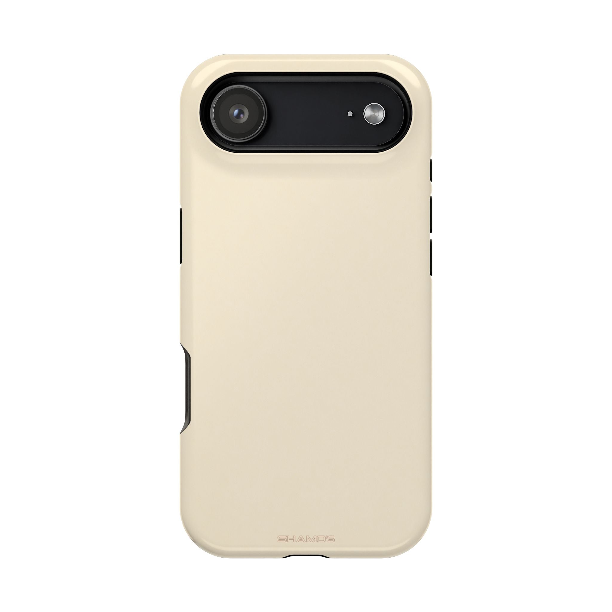 Buttercream Solid Color MagSafe compatible Impact-Resistant iPhone Case - iPhone 17 Air / Glossy - Shamo's