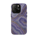 Purple Agate Marble iPhone Case with MagSafe - Shamo's