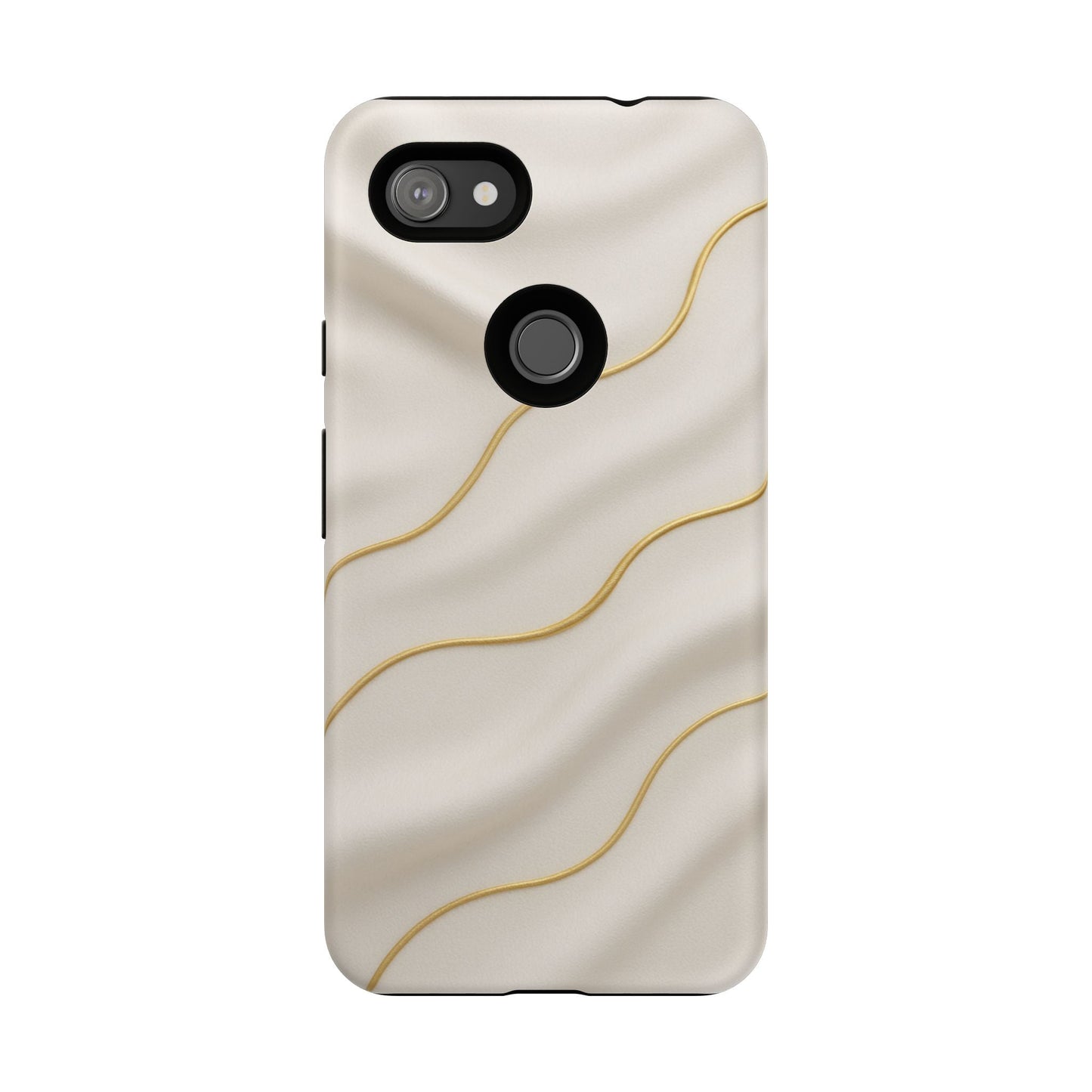 Elegant Gold Wave Tough iPhone Case