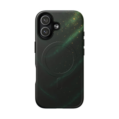 Luxury Series Emerald Galaxy iPhone Case with MagSafe - Shamo's