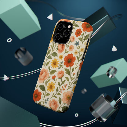 Floral Vintage Garden iPhone Case — with MagSafe  Shamo's