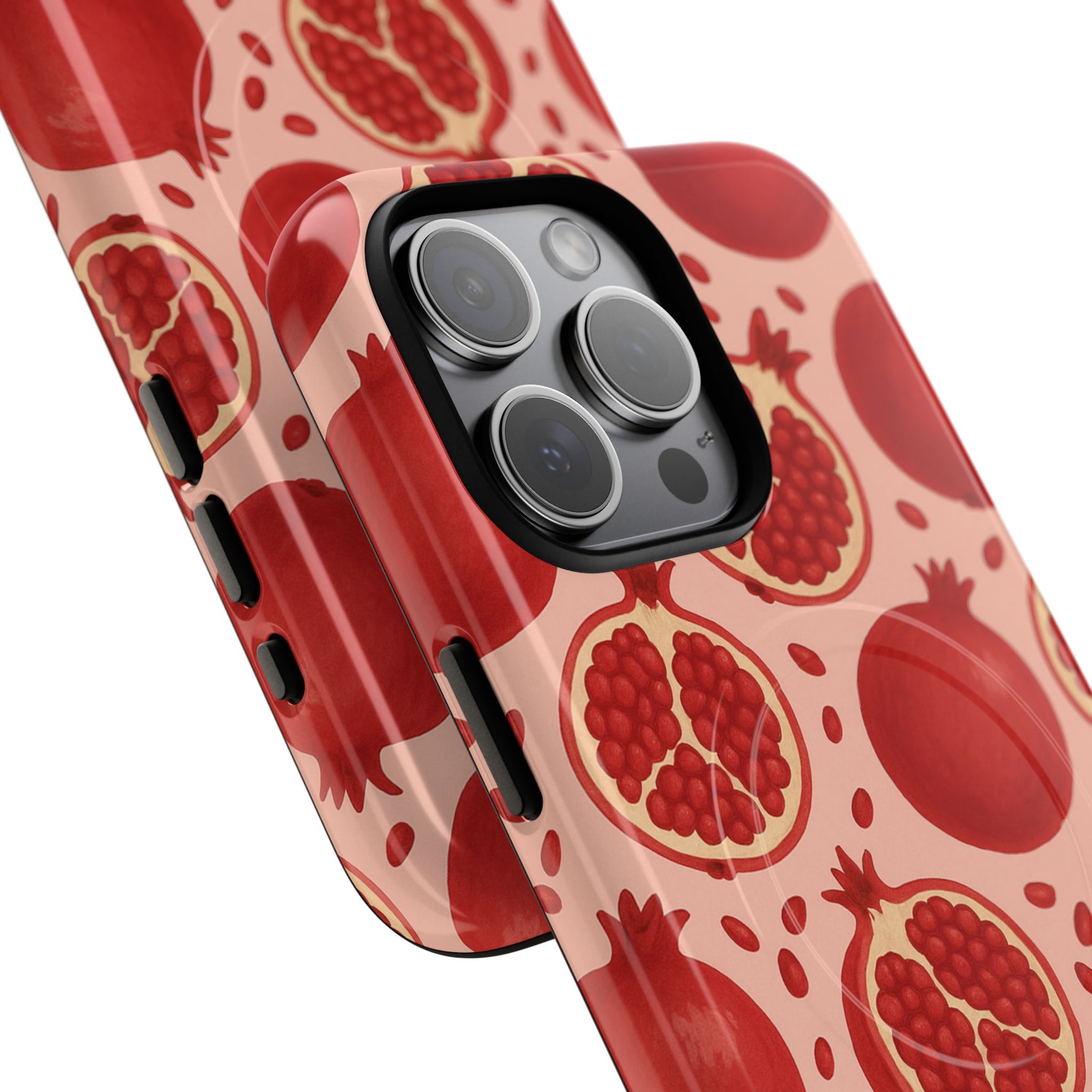 Pomegranate Fruit Tough iPhone Case | MagSafe Compatible - Shamo's