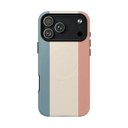 France Flag iPhone Case in Pastel Colors | MagSafe