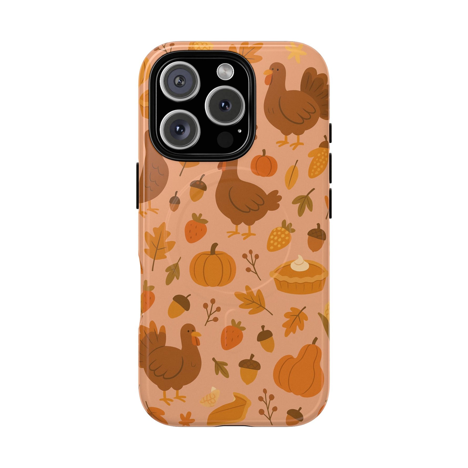 Thanksgiving-Inspired Tough Case for iPhone | Compatible with MagSafe - Shamo's