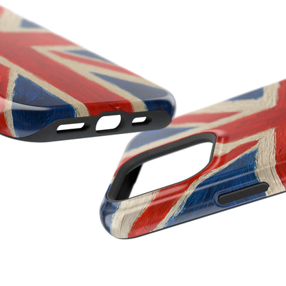 MagSafe Tough iPhone Case — UK Flag Magnetic Impact-Resistant Design  Shamo's