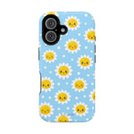 Sunny Daisy MagSafe Compatible Magnetic Phone Case — Impact-Resistant Cover