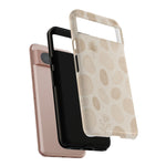 Neutral Pebble Pattern Tough iPhone Case  Shamo's