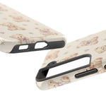 Cute Pastel Bear Impact Phone Case | Heart & Star Kawaii Pattern