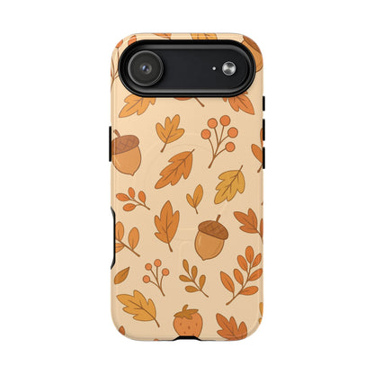 Autumn Leaves Woodland Berries iPhone Case | MagSafe
