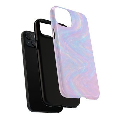 Luxury Series Iridescent Swirl iPhone Case with MagSafe - Shamo's