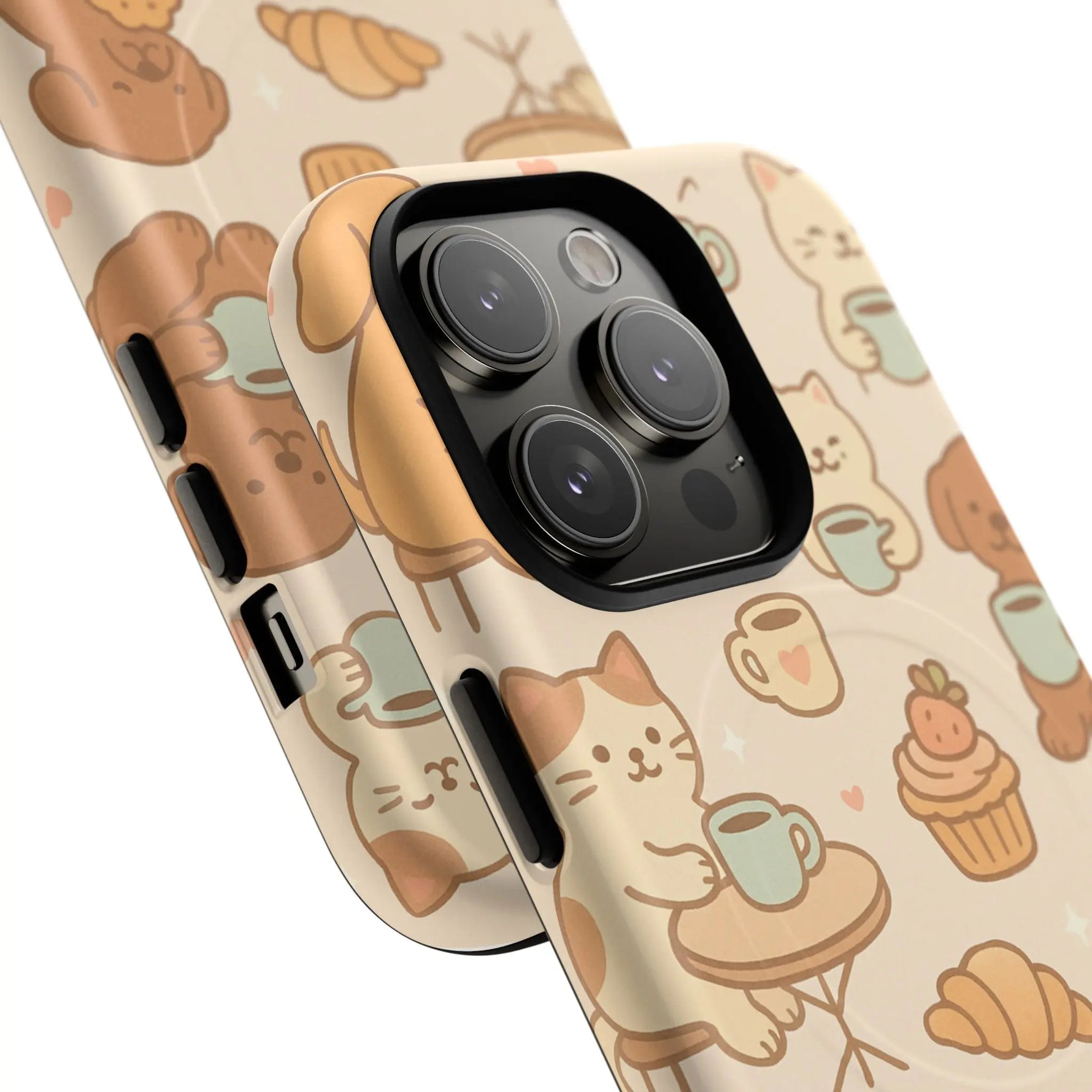 Coffee Cats & Dogs Phone Case with MagSafe  Shamo's