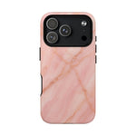 Blush Pink Marble iPhone Case with MagSafe - Shamo's