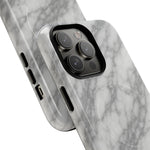 Silver Mist Marble iPhone Case with MagSafe  Shamo's