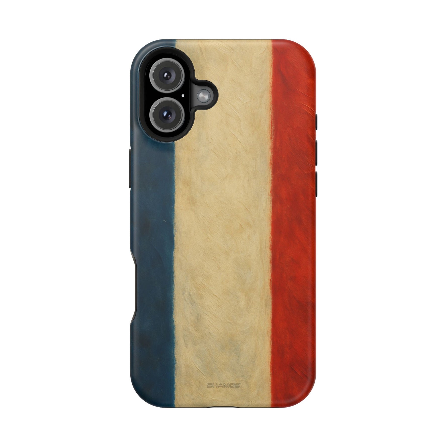 France Flag Tough Impact MagSafe iPhone Case