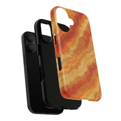Amber Agate Marble iPhone Case with MagSafe