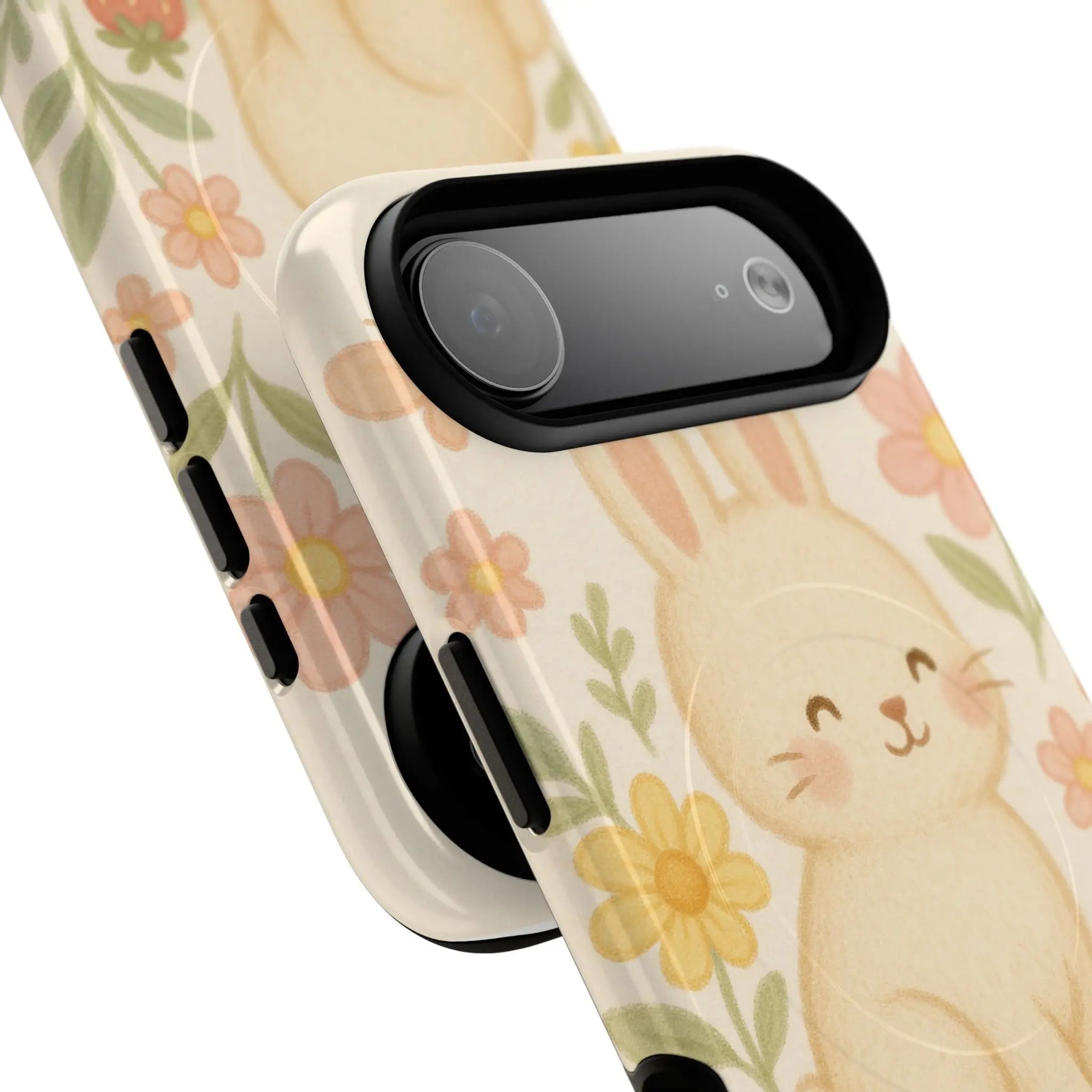 Fluffy Bunny Garden iPhone Case with MagSafe  Shamo's