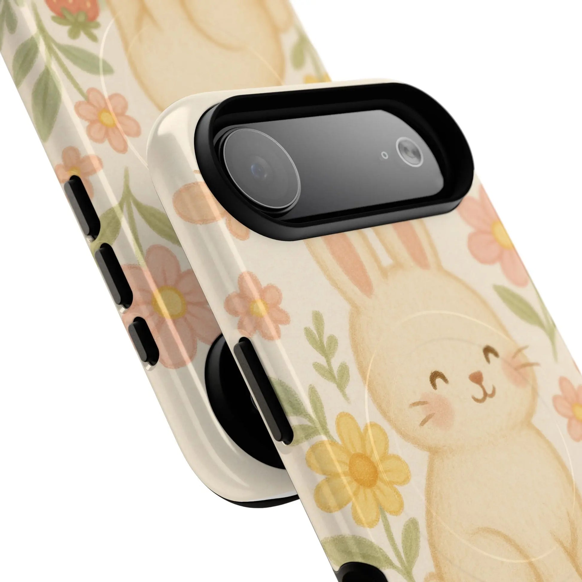 Fluffy Bunny Garden iPhone Case with MagSafe  Shamo's