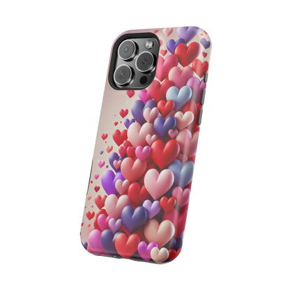 Love Hearts MagSafe iPhone Case — Magnetic, Impact-Resistant  Shamo's