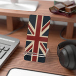 Union Jack UK Flag Phone Stand — Foldable Mobile Display Stand for Smartphones