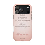 Personalizable iPhone Case | Add Your Own Photo and Text | MagSafe Compatible