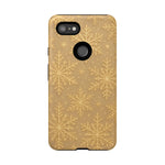 Golden Snowflake Holiday iPhone Case  Shamo's Google Pixel 3 XL / Matte