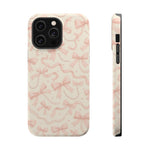 Coquette Bows Pattern iPhone Case | MagSafe - Shamo's